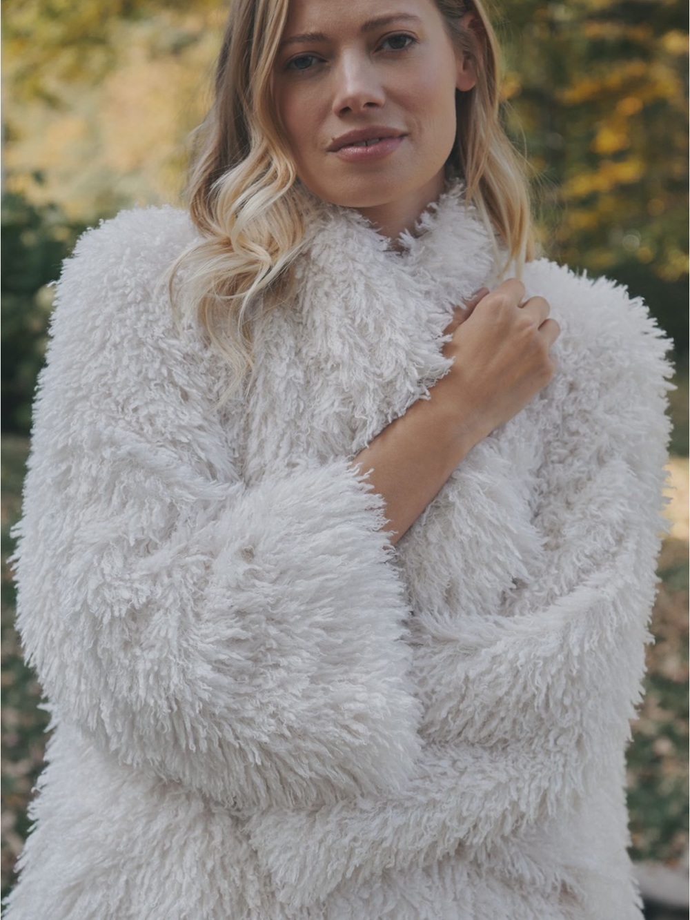 Daily Practice by Anthropologie Faux Fur Jacket
